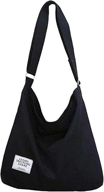 MOVKZACV Canvas Tote Bags for Women,Handbag Crossbody Bag Beac h Bag Simple Shoulder Bag Ladies Large Tote Handbag with Zip Hobo Handbags