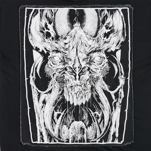 SANTA CRUZ Winkowski Primeval Zip Hooded Midweight Sweatshirt Black Med Mens3