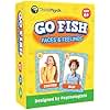 Go Fish – Faces & Feelings Card Game | Social Emotional Learning Game for Kids Ages 6+ | Learn About Emotions While You Play | 2-6 Players | SEL & Play Therapy Game for Kids