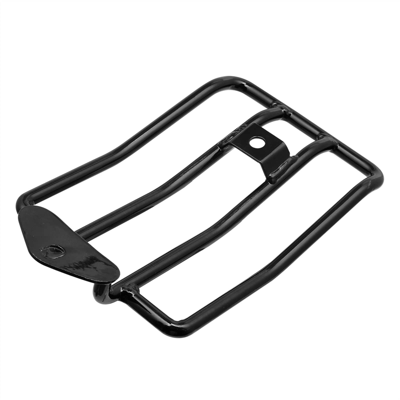 Coussin Arrière & Porte-Bagages Pour Harley Sportster XL883/1200/Forty-Eight 2004-2020 | Support Passager Noir - 8