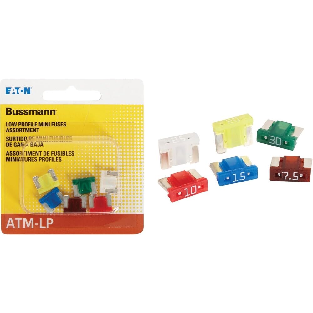 Bussman BP/ATM-A6LP RP fusible de perfil bajo para auto surtido de 6 piezas