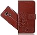Produktbild FoneExpert® HTC U11+ / U11 Plus Handy Tasche, Wallet Case Cover Flower Hüllen Etui Hülle Ledertasche Lederhülle Schutzhülle Für HTC U11+ / U11 Plus