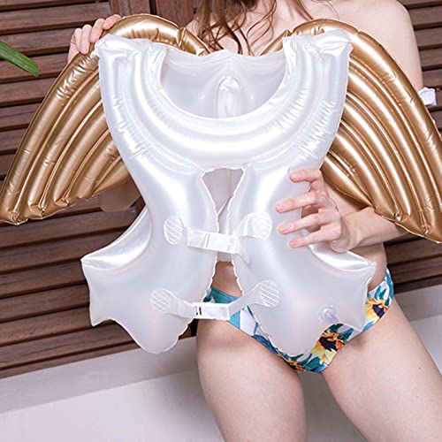 Colete Piscina Infantil - Jaqueta de natação inflável para crianças Fato de banho flutuante com asas