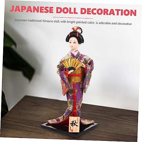 Poupée kimono japonaise miniature idée cadeau originale - 4