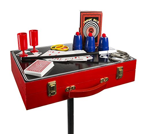 Fantasma Magic Wooden Table And Carry Case – Over 200 Magic Tricks For Kids, Black #TOP5