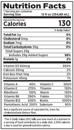 Miniatura 2 de BodePRO Verve Original Energy Drink  Cafeína natural de granos de café  Repleta de vitamina B12, vitamina C, A, B, E y minerales  Rico en