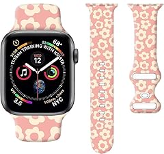 Vintage Pink Groovy Flowers