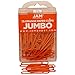 JAM PAPER Colorful Jumbo Paper Clips - Large 2 Inch - Assorted Paperclips - 10/Pack