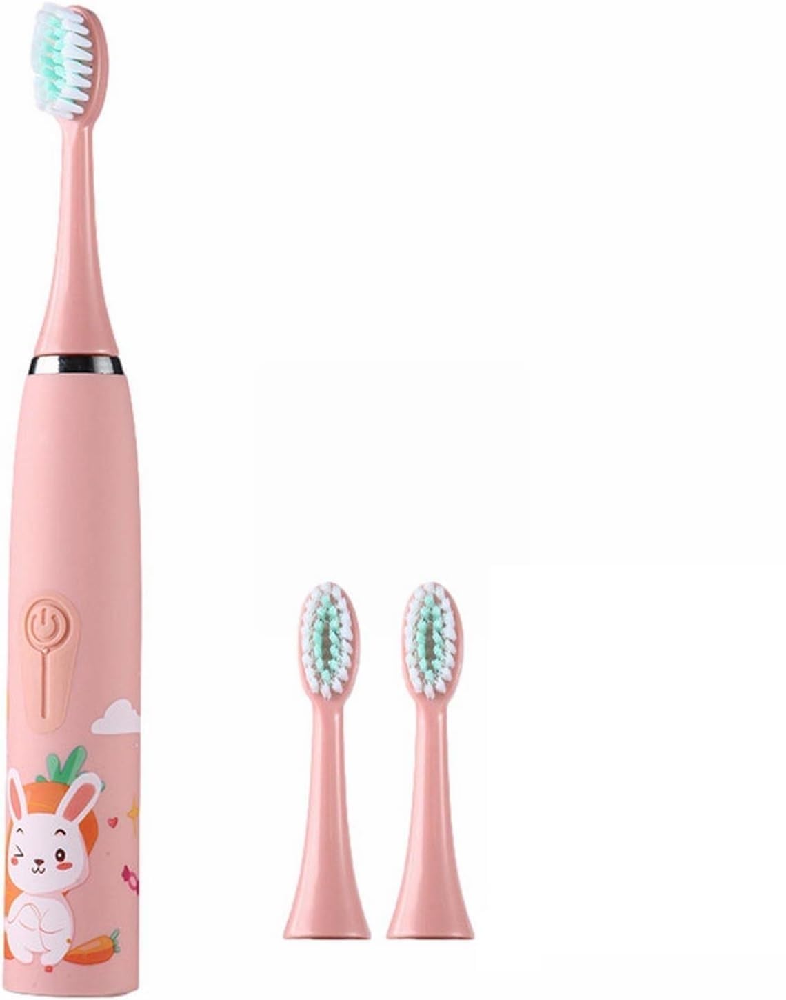Drumstone [𝟏𝟓 𝐘𝐄𝐀𝐑𝐒 𝐖𝐀𝐑𝐑𝐀𝐍𝐓𝐘] Kids Electric Toothbrush with Soft Cartoon Brush, Quiet Waterproof Design, Replaceable Heads for Oral Care – Electric Toothbrush for Children’s Daily Cleaning-picture-13