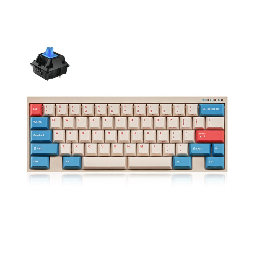 Amazon | LEOPOLD FC630MBT CoralBlue 60%メカニカルキーボード 英語US