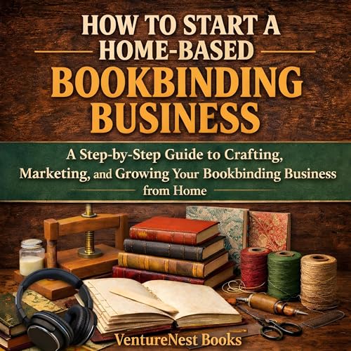Page de couverture de How to Start a Home-Based Bookbinding Business