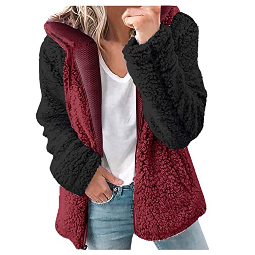 Damen Winterjacke Lila Blazer Jacken Imprägnierung Lederjacket Damen...