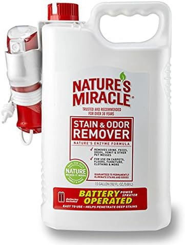 Original Formula Stain & Odor Remover Power Spray, 1.5 Gallon (192 Fl. OZ./5.68L)