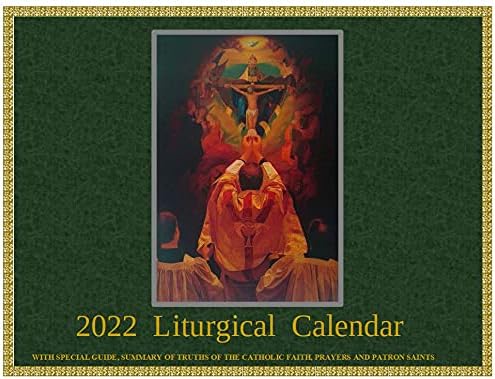 Tridentine Calendar 2022 2021 Traditional Catholic Latin Mass Liturgical Wall Calendar :  Amazon.co.uk: Stationery & Office Supplies