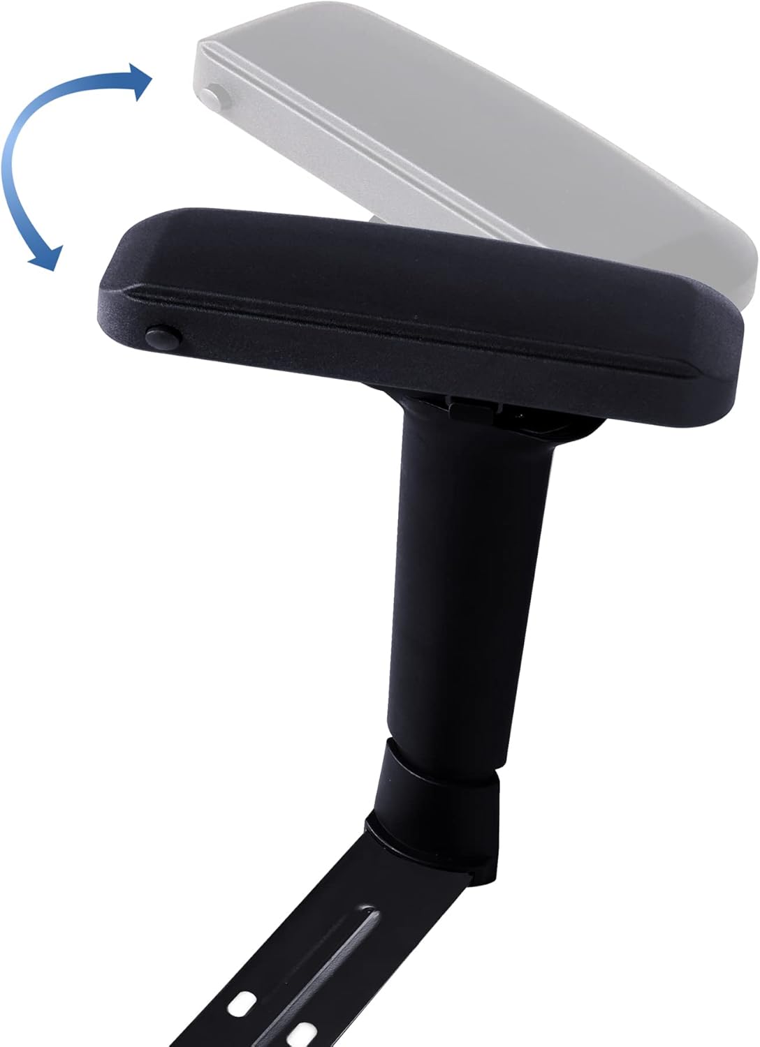 Frassie Height Adjustable Chair Armrest Pair Replacement, Gaming Boss Chair Arms Set (4D) : Office Products