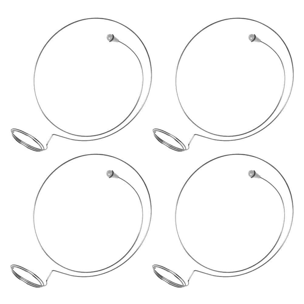Giuneuow As Shown 4Pcs Cord Holders, Magnifier Loupe Holder Watchmakers, Loupe Lens Headband, Jewellers Eyeglass Holder Band,