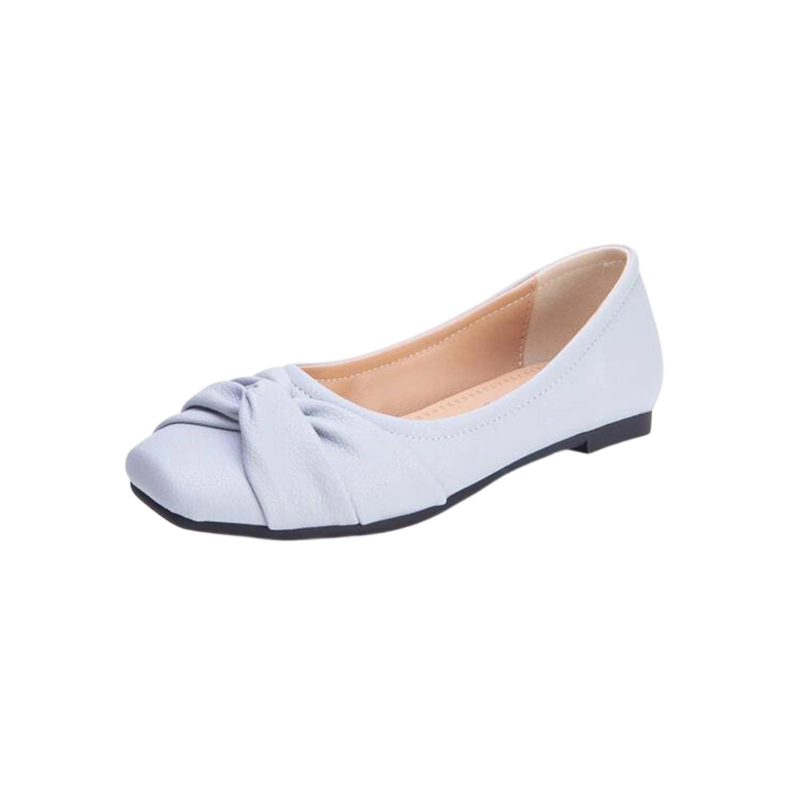 Mocasines Casuales sin Cordones, Zapatos Planos con Lazo a la Moda, cómodos, Transpirables, para Uso Diario#G