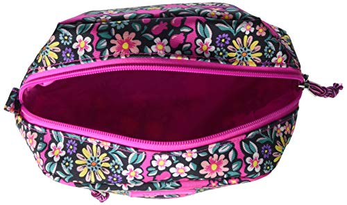 Vera Bradley Women's Organizer Lighten Up Medium Cosmetic Makeup Bag, Rain Forest, One Size - Image 6