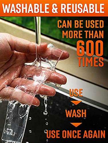 Primens Double Sided Tape Heavy Duty, Multipurpose Mounting Tape, Alien Magic Tape For Wall, Removable Reusable Strong Sticky Adhesive Strips Tape Gel, Two Sided Clear Hanging Tape (17 Ft * 1 Inch) #TOP3