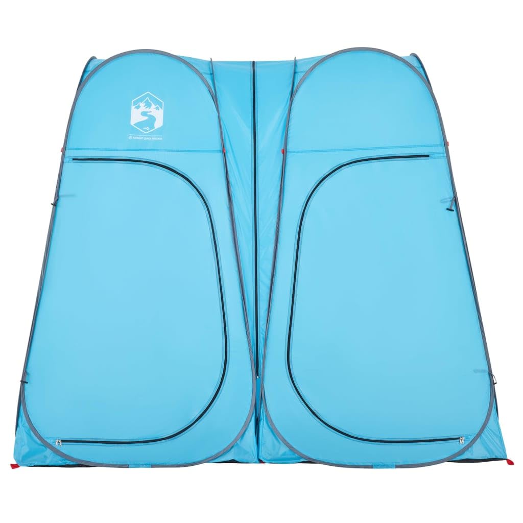 LAPOOH Sichtschutzzelt Blau Pop-Up Wasserdicht, Duschzelt Camping, Toilettenzelt, Campingtoilette, Heckzelt, Campingklo - 4004138