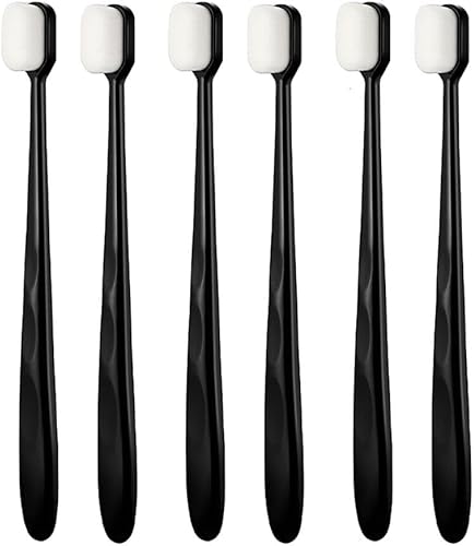 Miniatura 1 de 6 cepillos de dientes extra suaves para dientes sensibles, cepillo de dientes de limpieza profunda, cepillo de dientes manual, buen efecto de