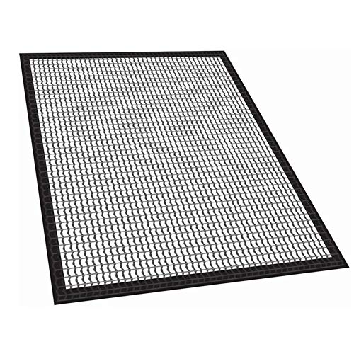 fghdf Reutilizable Parrilla Mat Heavy Duty Antiadherente Mat Barbacoa La Parrilla de Accesorios