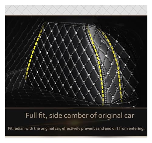 Tapis de Coffre sur Mesure Mercedes GL 63 AMG X166 Protection Luxe 7 Places 2016
