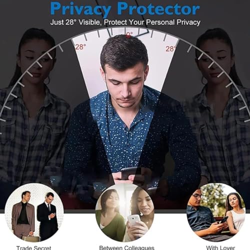 Image of TechTrendz Unbreakable Hydrogel Membrane TPU Front Anti Spy Privacy Screen Guard Compatible with Samsung Galaxy S24 Ultra 5G (It is not Tempered Glass)