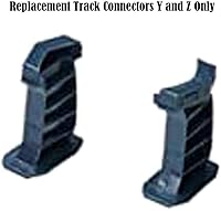 Vista 2 de Piezas de repuesto para Hot Wheels Colossal Crash Track Set - GFH87 - Juego de coches fundidos a presión - Conectores de riel de repuesto Y y Z