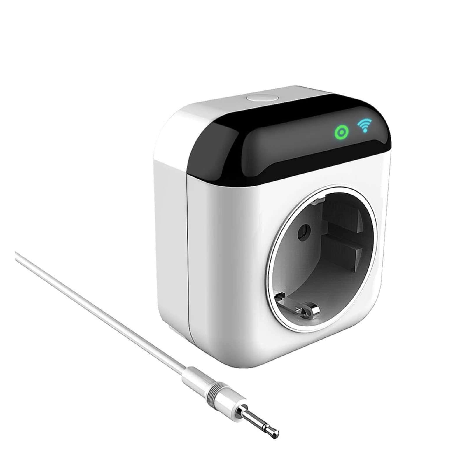 Cyfrowy higrometr termometr wewnętrzny Tuya Termostat WiFi Termostat do kotła gazowego Czujnik ogrzewania podłogowego Smart Thermostat Controller Z wyświetlaczem LCD(Wifi wersion)