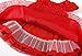 Wennikids Baby-Girls Red Rose Flower Christening Birthday Party Dress 6-9M