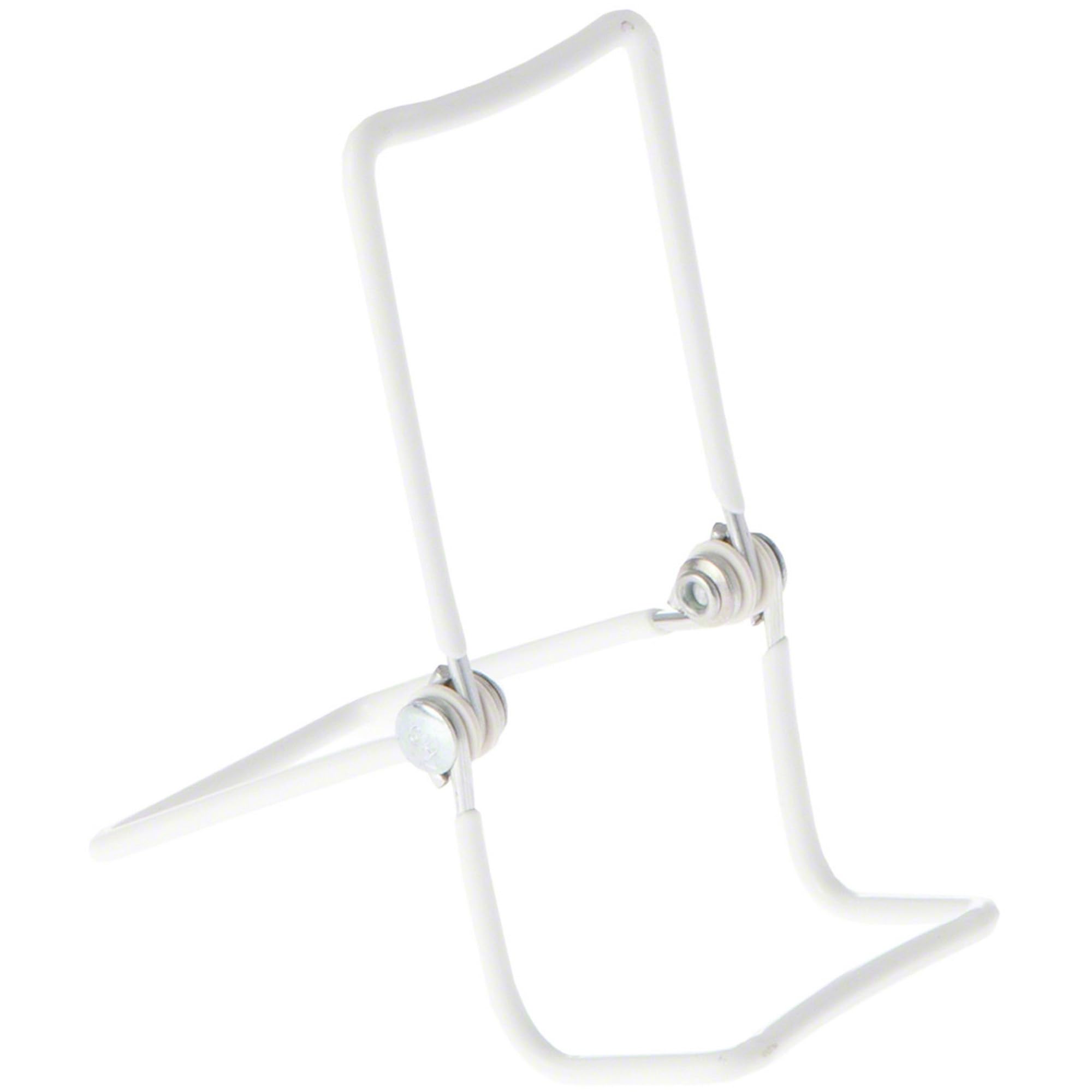 GIBSON HOLDERS 3C Adjustable White Wire Display Easel, 2.5" W x 4.375" D x 4.625" H, Pack of 3