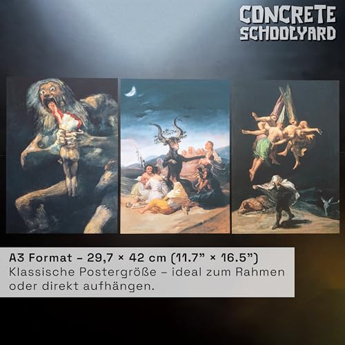 Impression Francisco de Goya pour sublimer un mur vide sans reflet mat - 4
