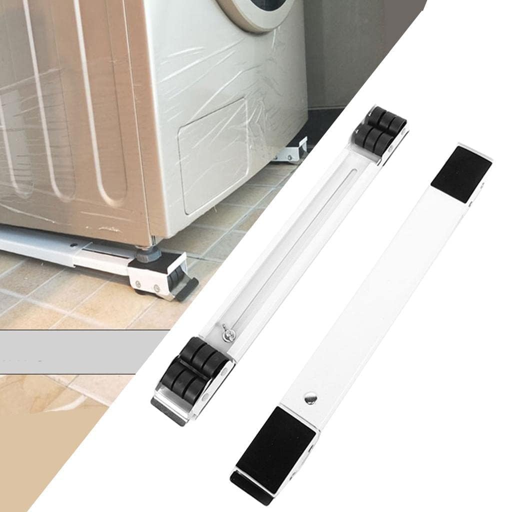 Removable Washing Machine Stand Mobile Base Bracket with 24 Wheels White| Home & Garden| Major Appliances| Washers & Dryers-image-36