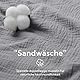 SOULFUL Doppelte Muslin Kissenbezug 40x80 Baumwolle, Grau