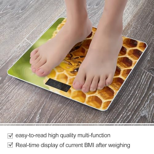 Báscula Digital para Baño Honeycomb Yellow Bee miniatura 5