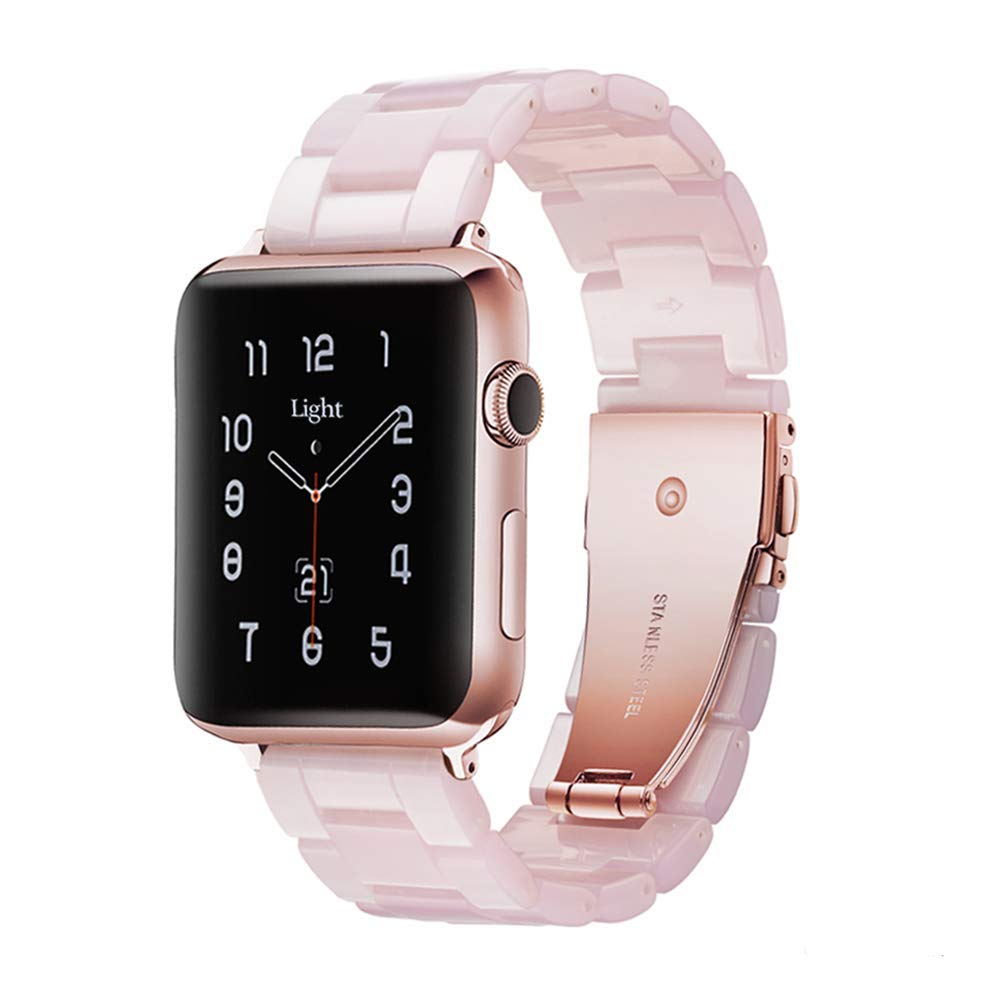 Light House Apple Watch Bands-Fashion Lightweight Resin iWatch Bands for Women Men 38mm/40mm/41mm/42mm(Series 11 10), 49mm/46mm/45mm/44mm/42mm(S 3 2 1