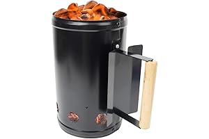Charcoal Chimney Starter for Faster and Rapid Fire Briquette Lighting