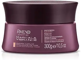 Máscara Amend Expertise Cuidado Da Cor, 300g, Specialist Blonde, Black Illuminated, Cobre Effect, Marsala Vibrance, Castanho Brilliant, Red Revival (Marsala Vibrance)