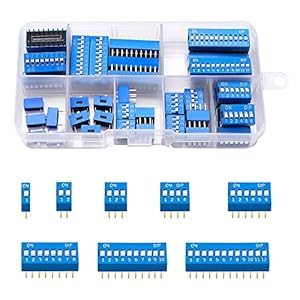 VooGenzek 40 Stück DIP-Schalter Set