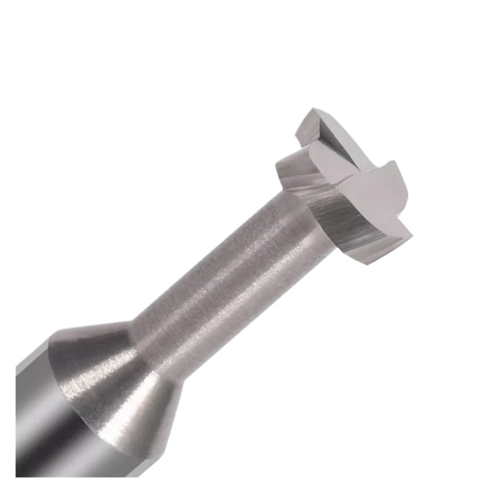 Fresado de ranuras en T for aluminio y cobre, herramienta de mecanizado, fresa de extremo de ranura de carburo sólido de tungsteno, 1 unidad(10mm,1.4MM-BF2055)