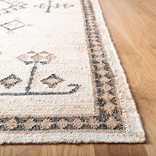 Tapete SAFAVIEH 8x10 Kilm Collection Grande Marfil y Negro miniatura 4