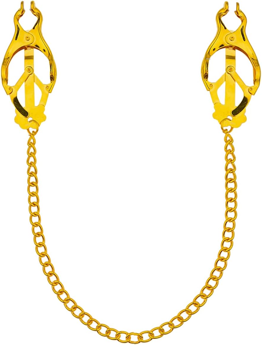 Body Clamps with Chain for Women -Adjustable Non Piercing Stainless Steel Body Chain Clip,Body Chain Non Piercing Jewelry