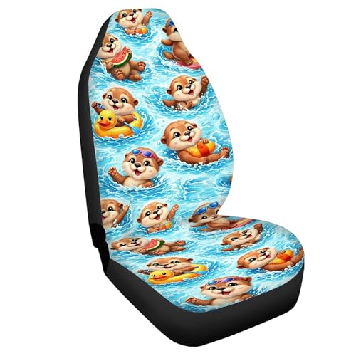 Housse de siège voiture loutre universelle accessoire auto femme pour SUV
