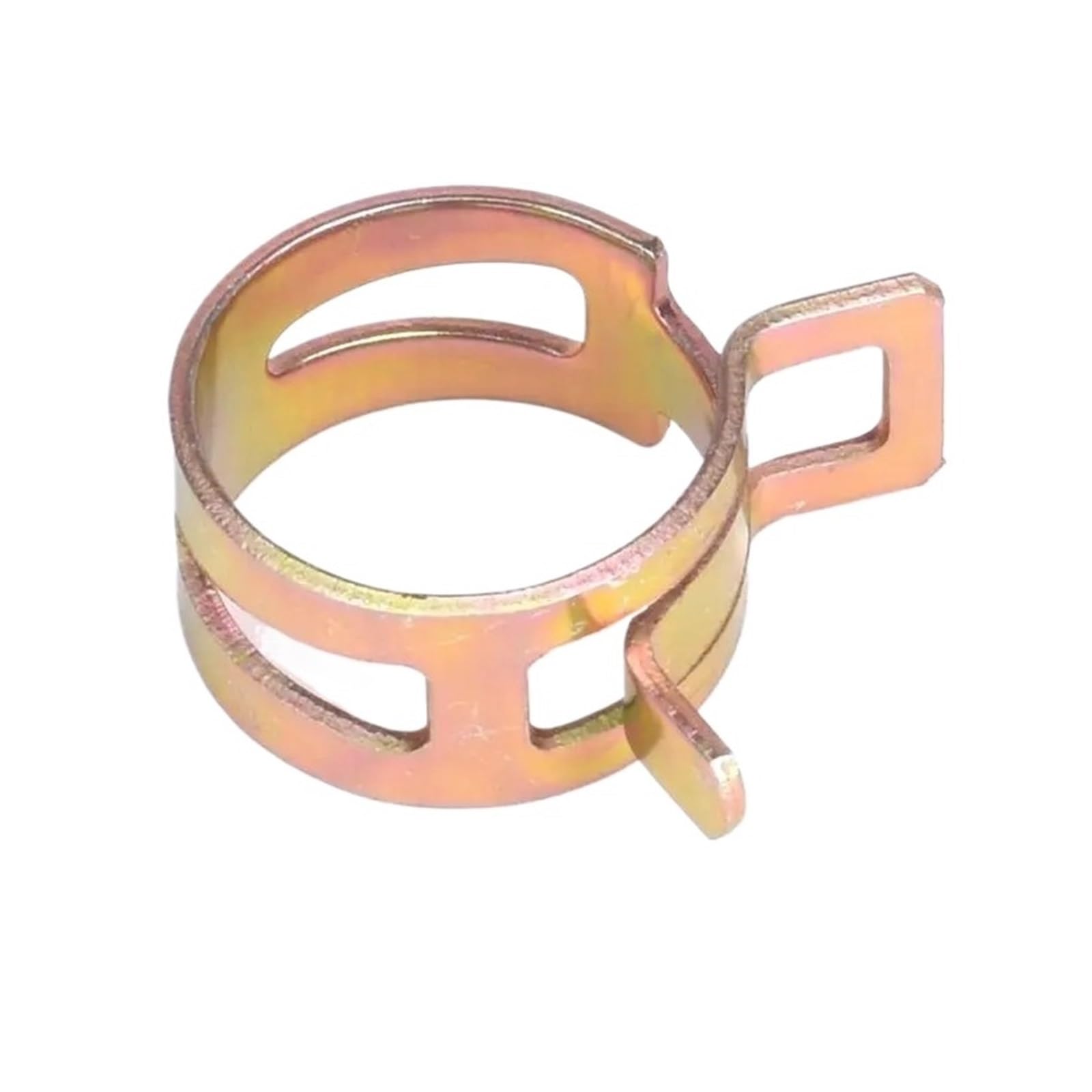 Nodrest 18Mm 100Pcs 10-100Pcs 65Mn Manganese Steel Galvanized Spring Hose Clamp Inner Dia 16Mm-22Mm Elastic Buckle Water Pipe Hoop