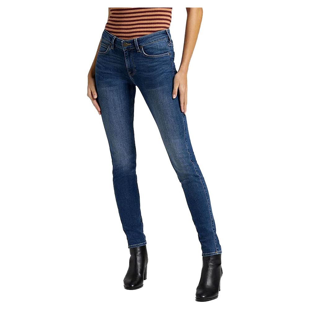 Lee Women's Scarlett Jeans, Mid Martha, 28W x 33L