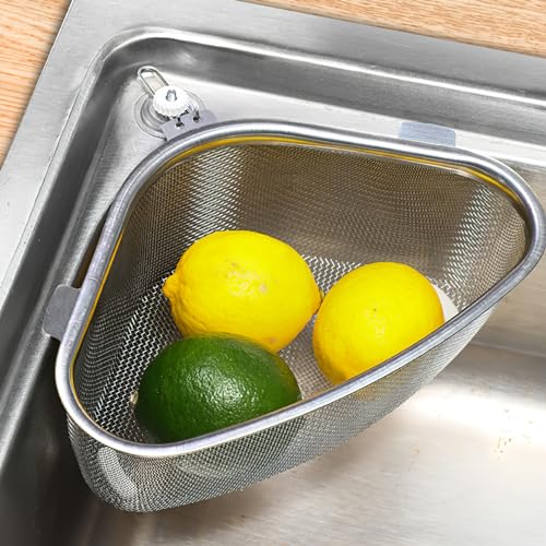 Colador para desagüe de cocina en acero inoxidable miniatura 3