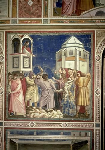 Cuadro de lienzo decorativo de la obra de Giotto para salón y dormitorio vintage 60x90cm