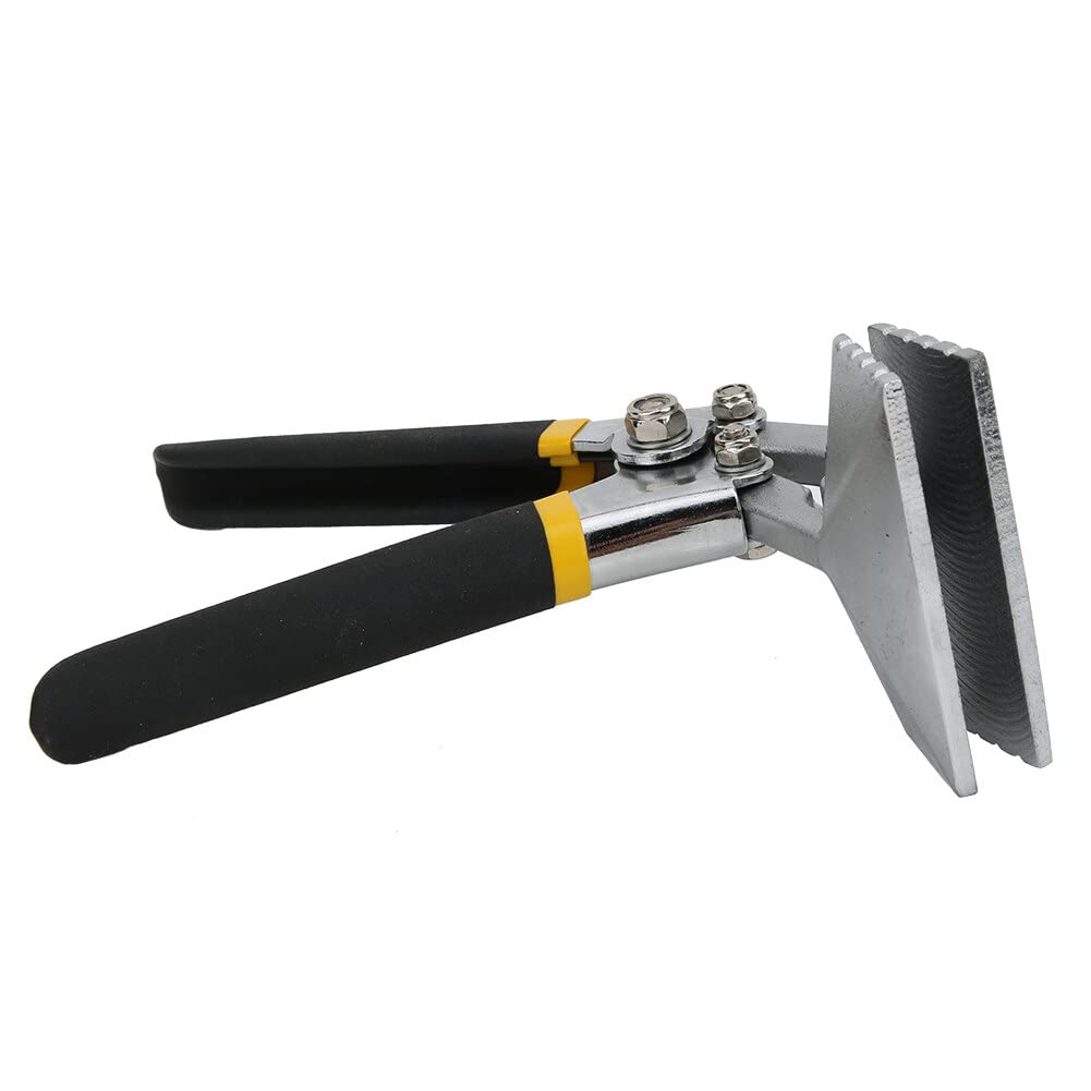 Sheet Metal Tools, 3. 15in Metal Sheet Bending Pliers, Manual Sheet Metal Clamp Seamer Non- Slip Handle Seaming Pliers