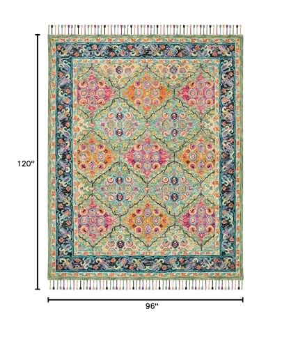 Tapete Safavieh 8x10 hecho a mano de lana miniatura 2